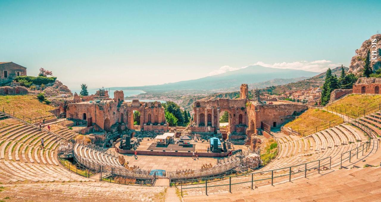 Greek Theater - Sea View Apartment Taormina Exterior photo